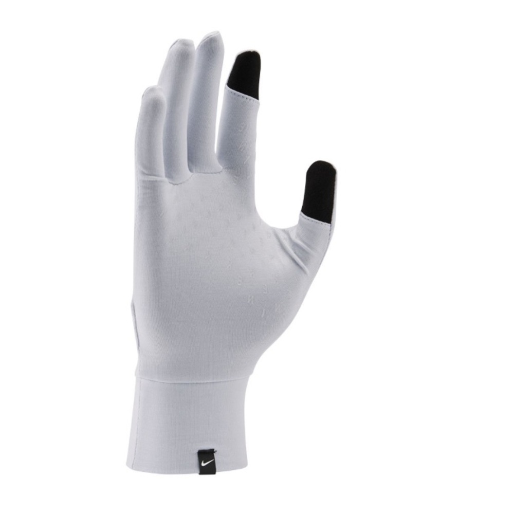 Nike Dri-Fit Fleece running gloves Football Gray XS-S NWT - Picture 3 of 4